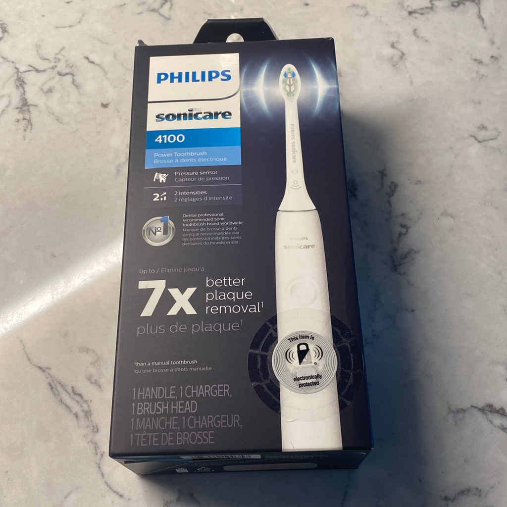 Philips Sonicare 4100 Power Toothbrush, Rechargeable Electric Toothbrush